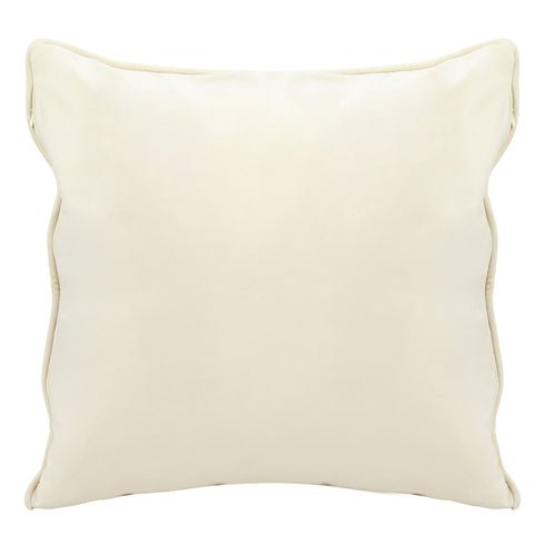 Delilah Ivory Velvet Cushion